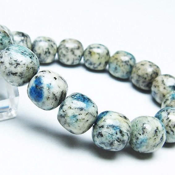 K2ストーン アズライト イン グラナイト ブレスレット [T193-4081]