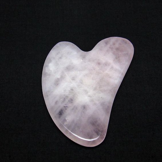 ローズクォーツフェイスマッサージプレート[T197-1176]