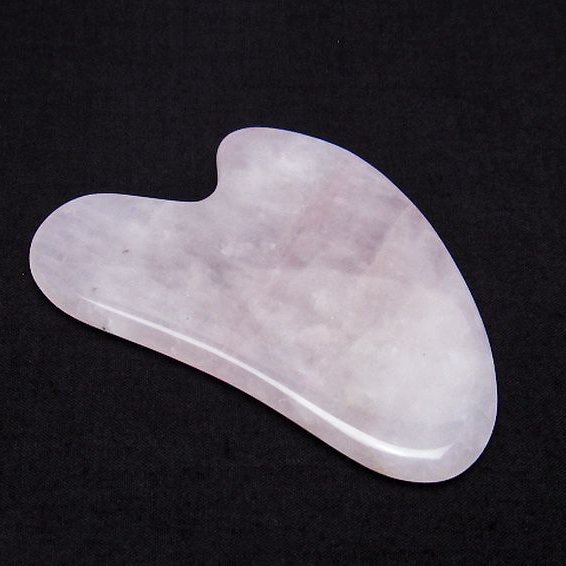 ローズクォーツフェイスマッサージプレート[T197-1194]