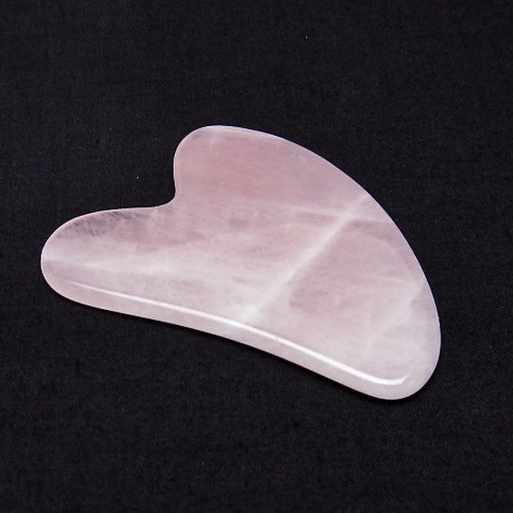 ローズクォーツフェイスマッサージプレート[T197-1238]