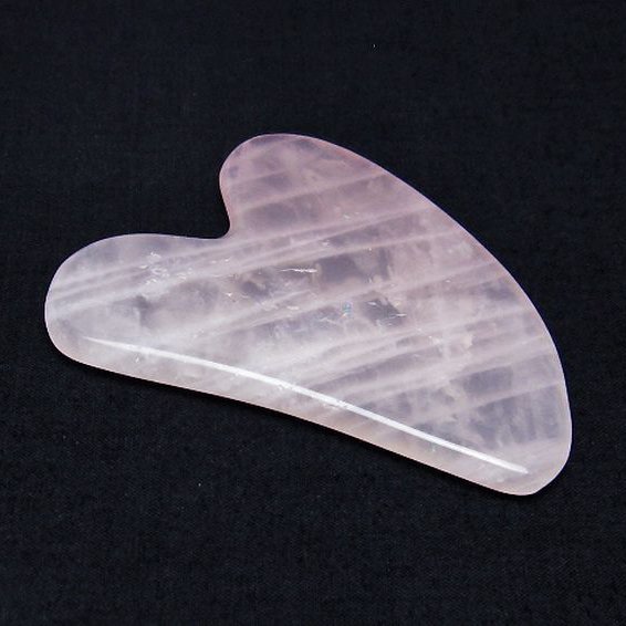 ローズクォーツフェイスマッサージプレート[T197-1260]