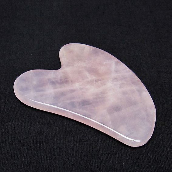 ローズクォーツフェイスマッサージプレート[T197-1271]