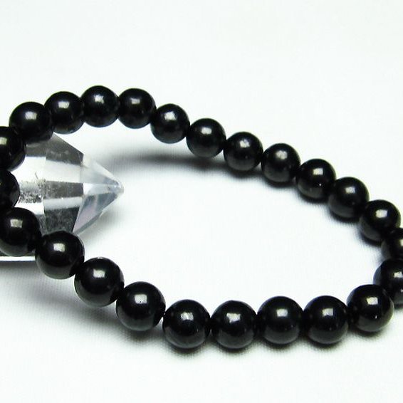シュンガイト ブレスレット 8mm [T20-6388]