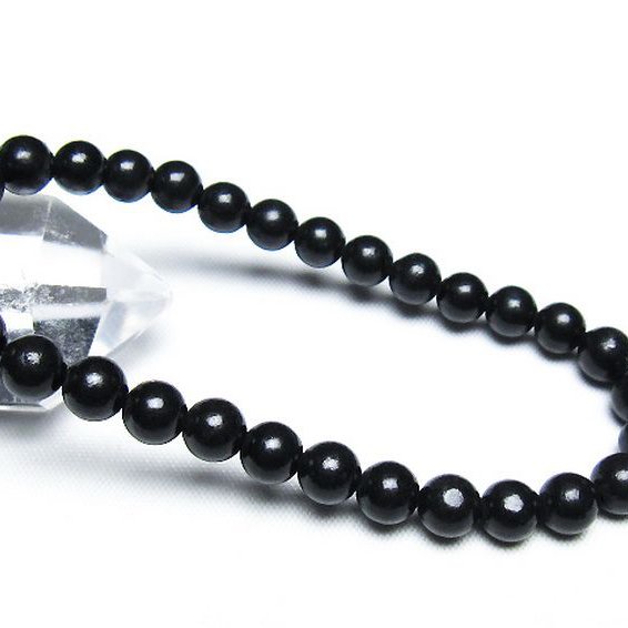 シュンガイト ブレスレット 6mm [T20-6891]