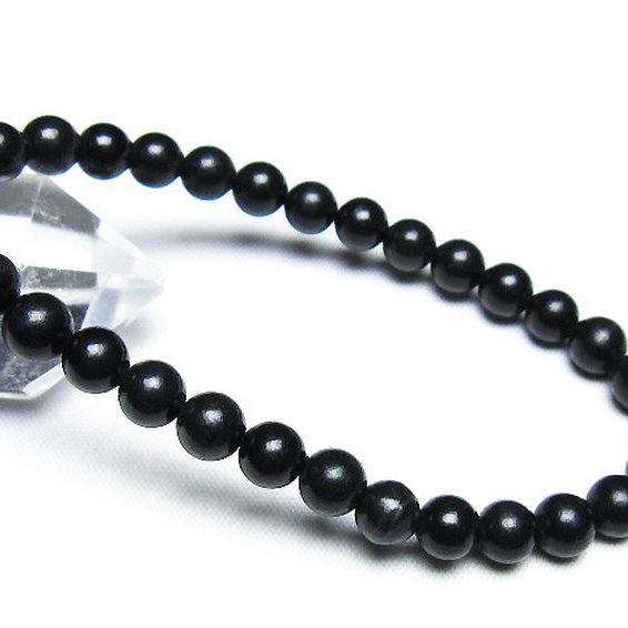 シュンガイト ブレスレット 6mm [T20-6896]