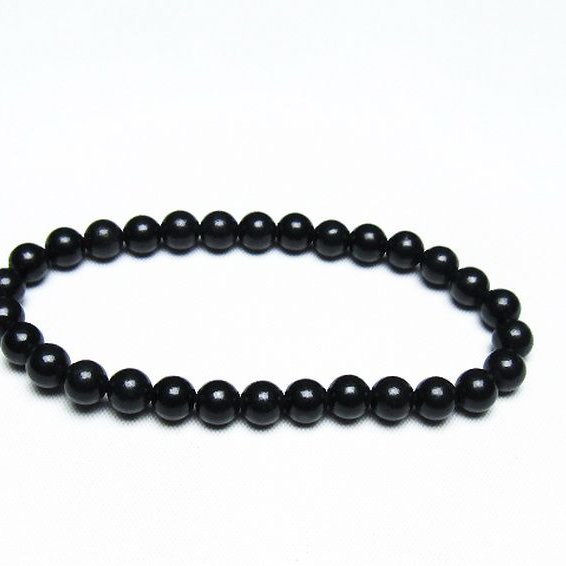 シュンガイト ブレスレット 6mm [T20-6902]