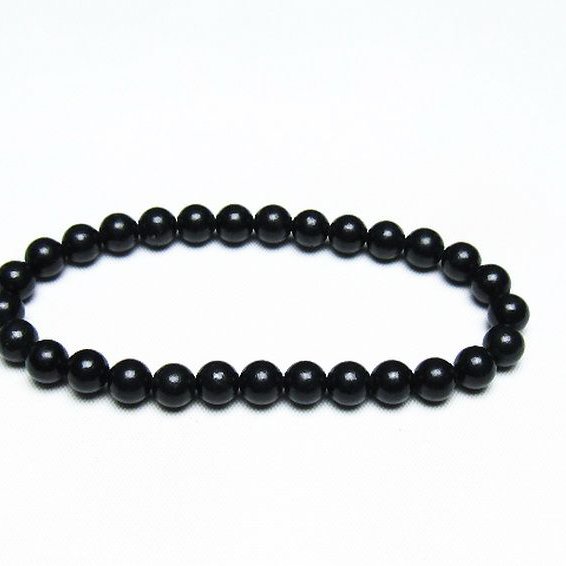 シュンガイト ブレスレット 6mm [T20-6918]