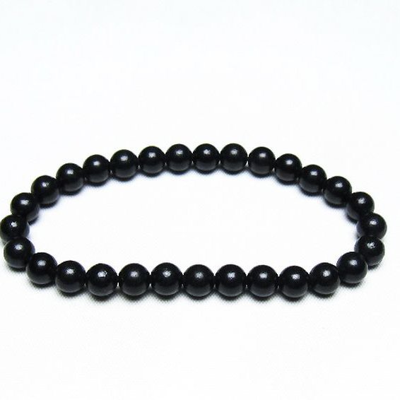 シュンガイト ブレスレット 6mm [T20-6964]