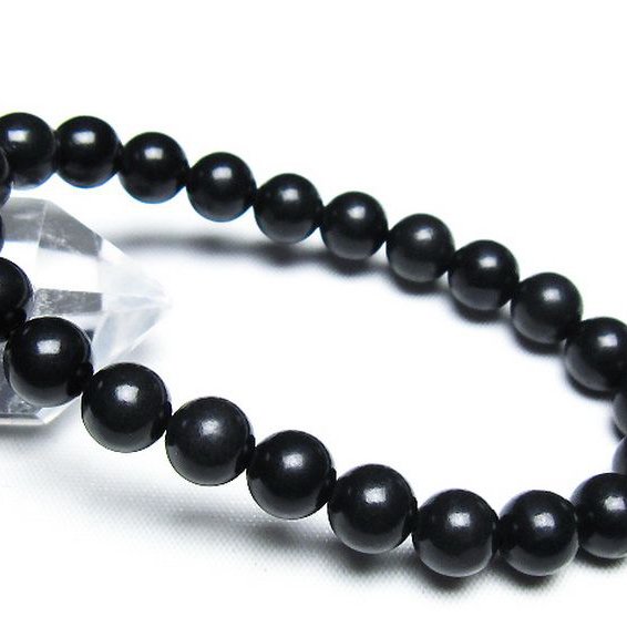 シュンガイト ブレスレット 8mm [T20-6989]