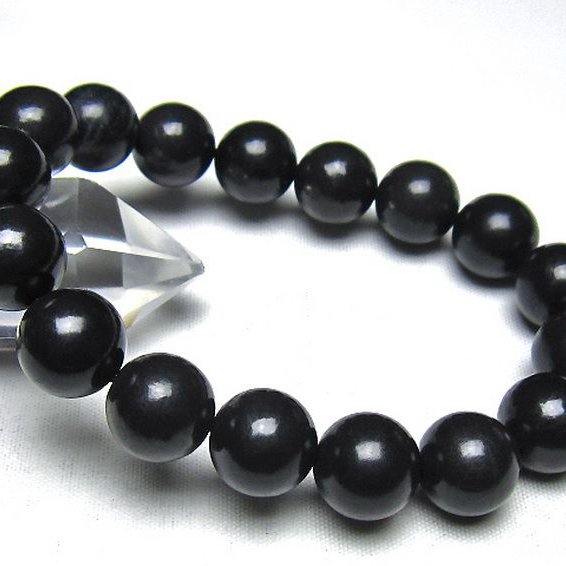シュンガイト ブレスレット 13mm [t20-7244]