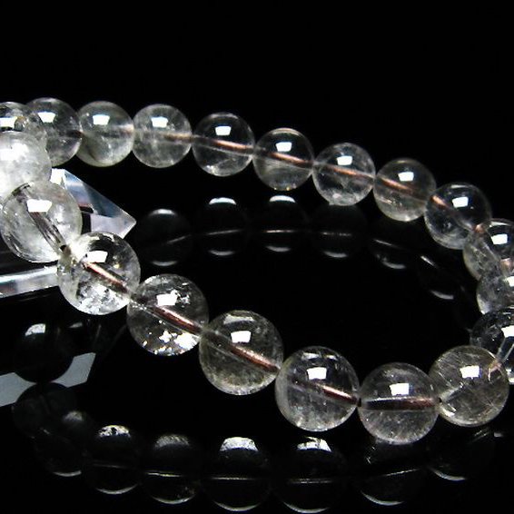 放射プラチナルチル ブレスレット 10mm [t205-3828]