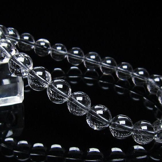 放射プラチナルチル ブレスレット 8mm [T205-4210]