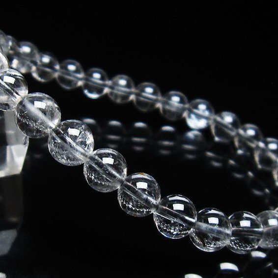 放射プラチナルチル ブレスレット 6mm [t205-4384]