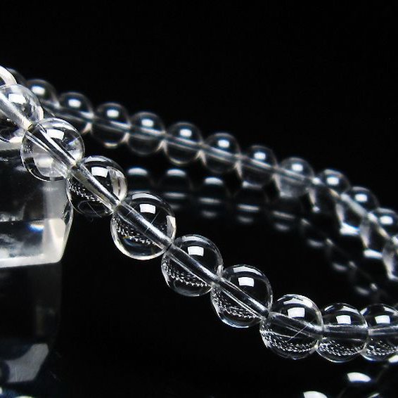 放射プラチナルチル ブレスレット 7mm [T205-4409]