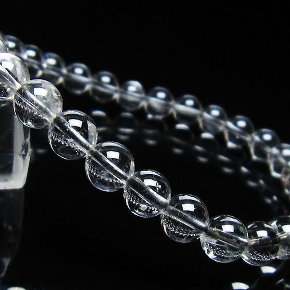 放射プラチナルチル ブレスレット 7mm [T205-4418]