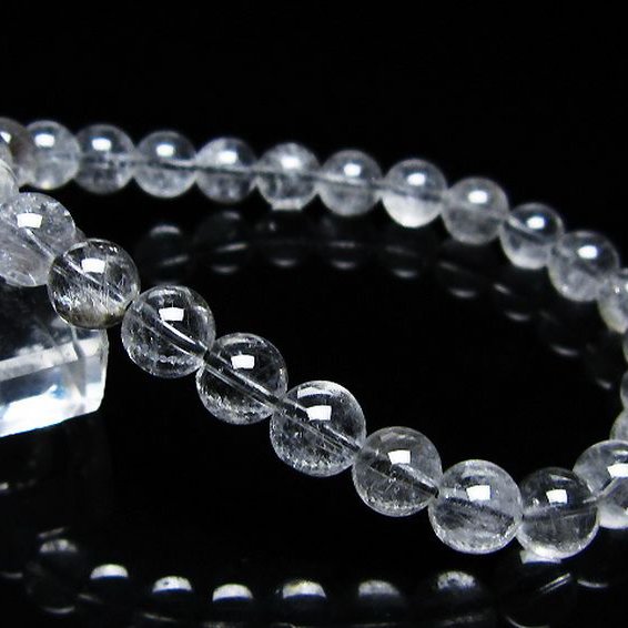 放射プラチナルチル ブレスレット 7mm [t205-4511]