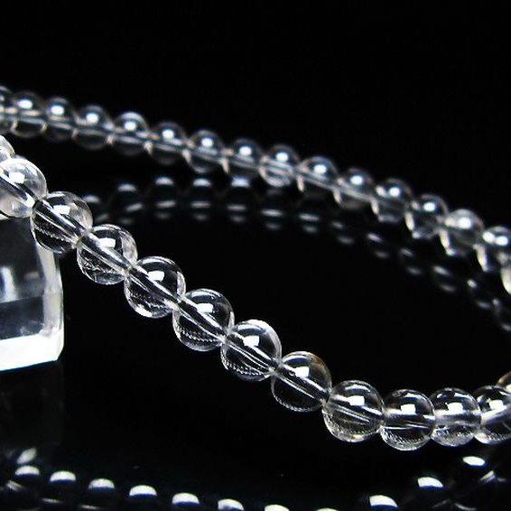 放射プラチナルチル ブレスレット 6mm [t205-4619]