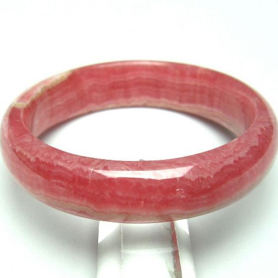 インカローズ ロードクロサイト  バングル 50mm [T207-1123]