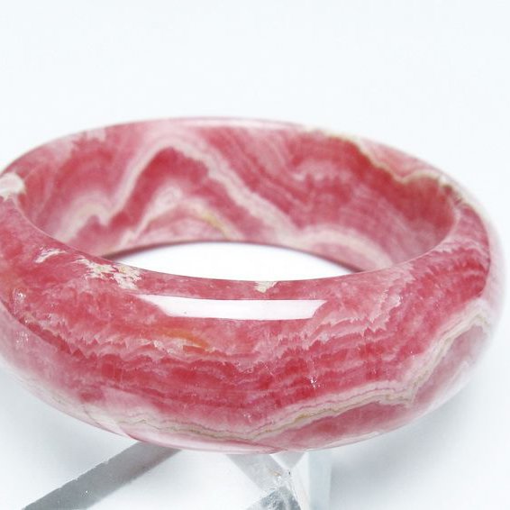 インカローズ ロードクロサイト バングル 53mm [T207-1141]