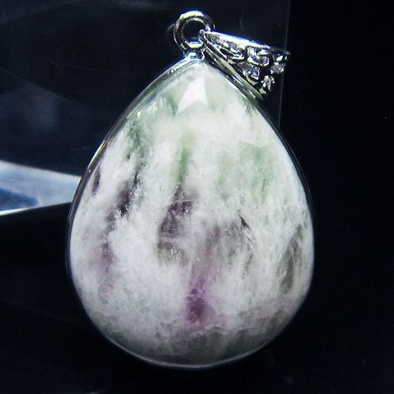 エンジェルフェザー フローライト ペンダント [T21-4600]