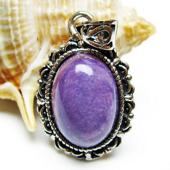 チャロアイト ペンダント [T210-2923]