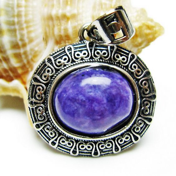 チャロアイト ペンダント [T210-2937]