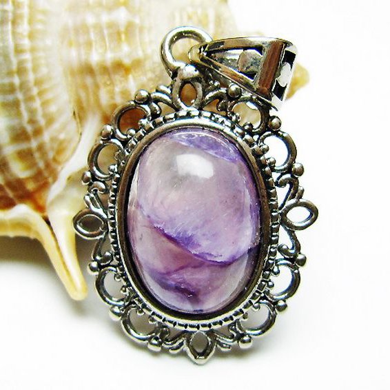 チャロアイト ペンダント [T210-2952]