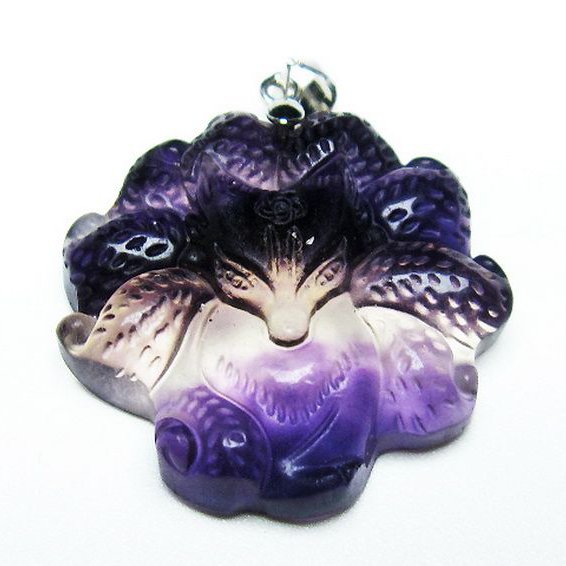 フローライト ペンダント [T211-5767]