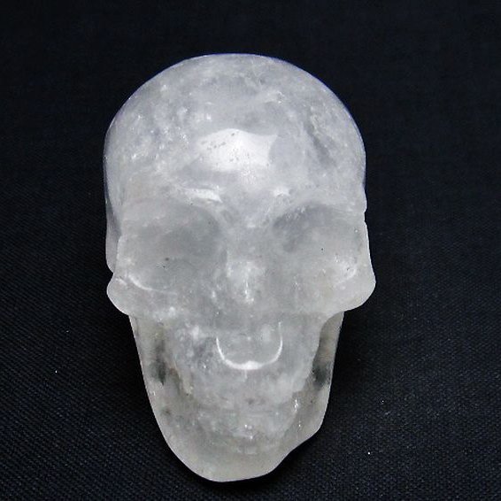 ヒマラヤ水晶 ドクロ[T215-3566]