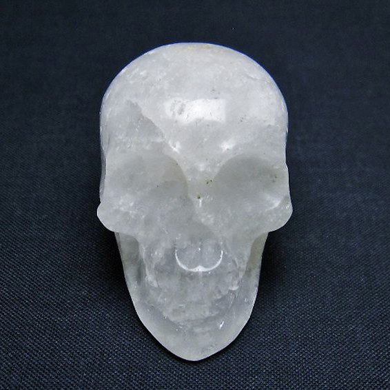 ヒマラヤ水晶 ドクロ[T215-3653]