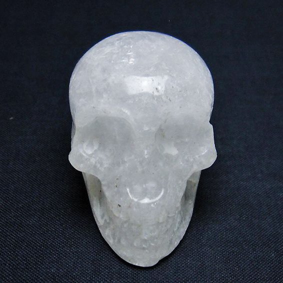 ヒマラヤ水晶 ドクロ[T215-3710]