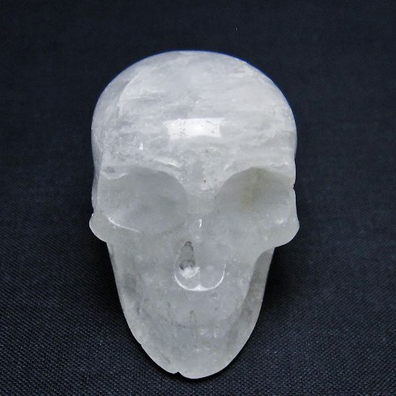 ヒマラヤ水晶 ドクロ[T215-3779]