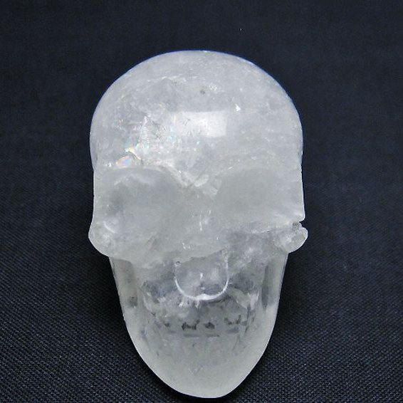 ヒマラヤ水晶 ドクロ[T215-3788]