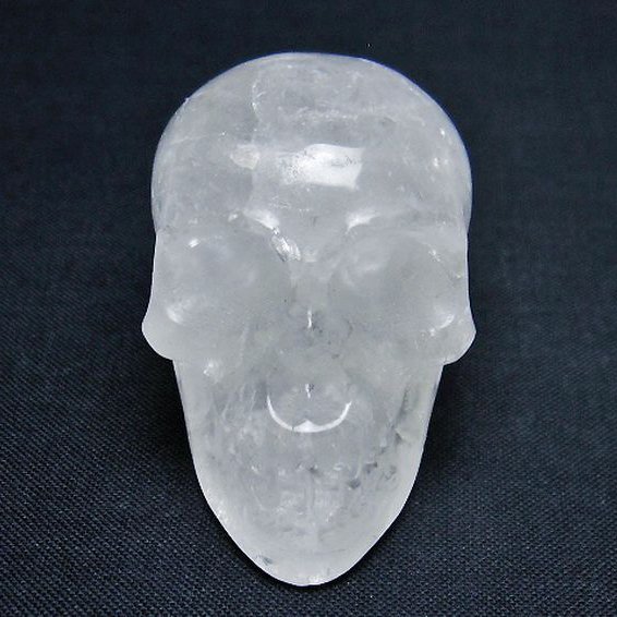 ヒマラヤ水晶 ドクロ[T215-3819]