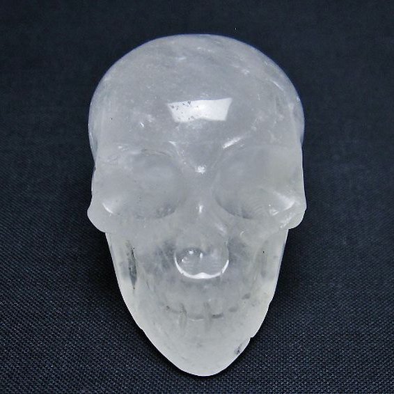 ヒマラヤ水晶 ドクロ[T215-3823]