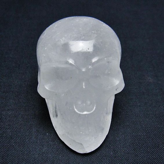 ヒマラヤ水晶 ドクロ[T215-3845]