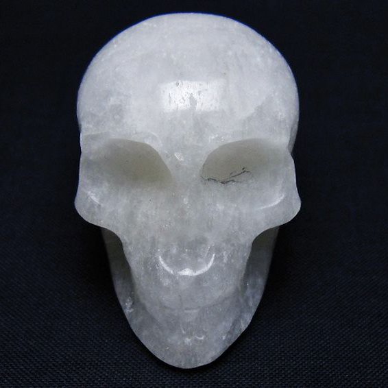 ヒマラヤ水晶 ドクロ[T215-3849]