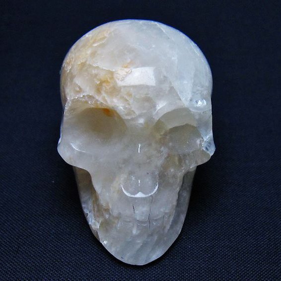 ヒマラヤ水晶 ドクロ[T215-3865]