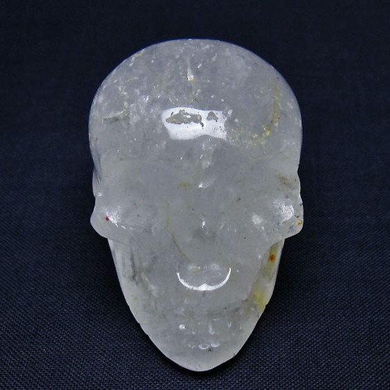 ヒマラヤ水晶 ドクロ[T215-3934]