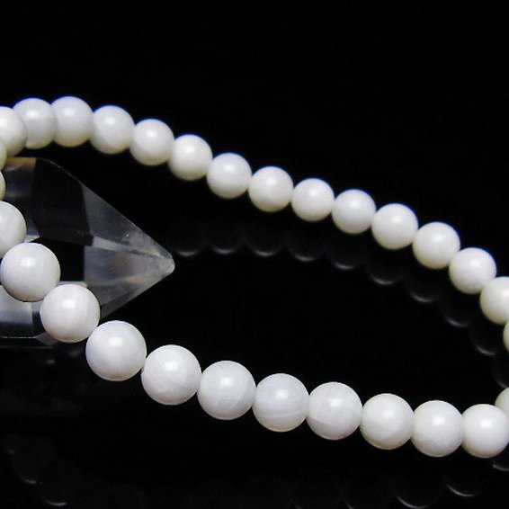 シャコガイ ブレスレット 6mm [t217-1603]