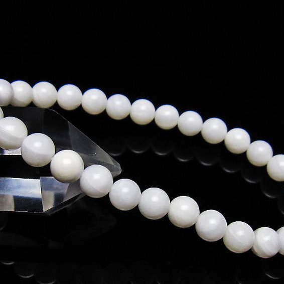 シャコガイ ブレスレット 6mm [t217-1605]