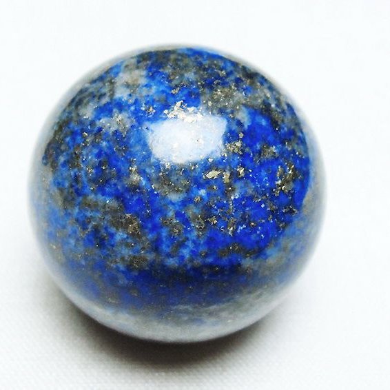 ラピスラズリ 丸玉 31mm [t218-3297]