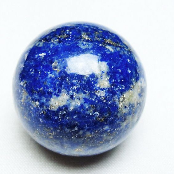 ラピスラズリ 丸玉 33mm [t218-3321]