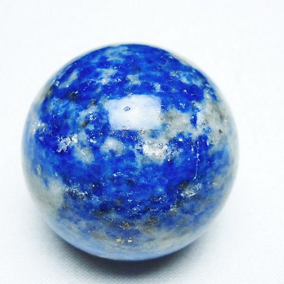 ラピスラズリ 丸玉 37mm [t218-3442]