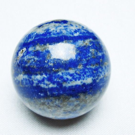 ラピスラズリ 丸玉 32mm [t218-3494]