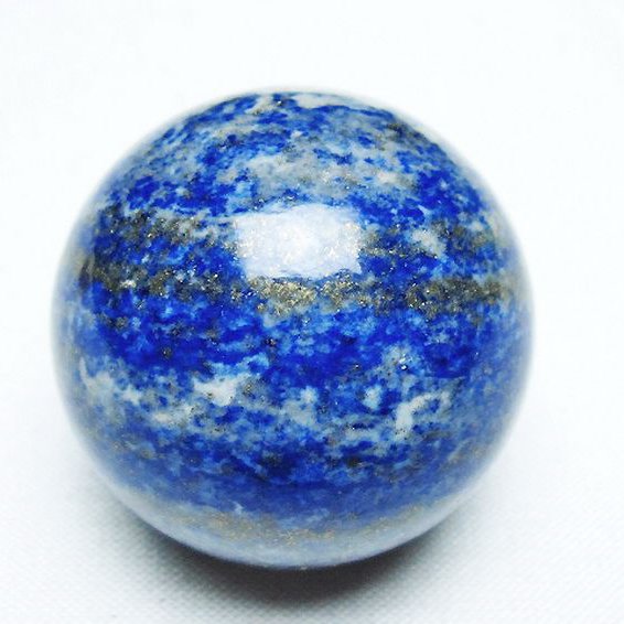 ラピスラズリ 丸玉 34mm [t218-3547]