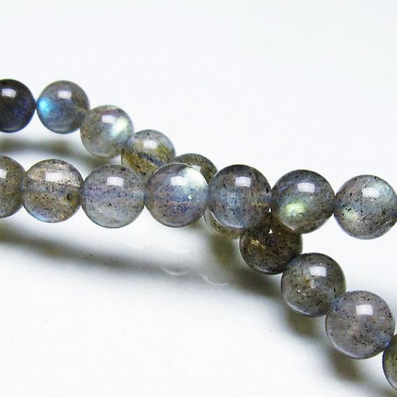 ラブラドライト ブレスレット 7mm [T219-5576]