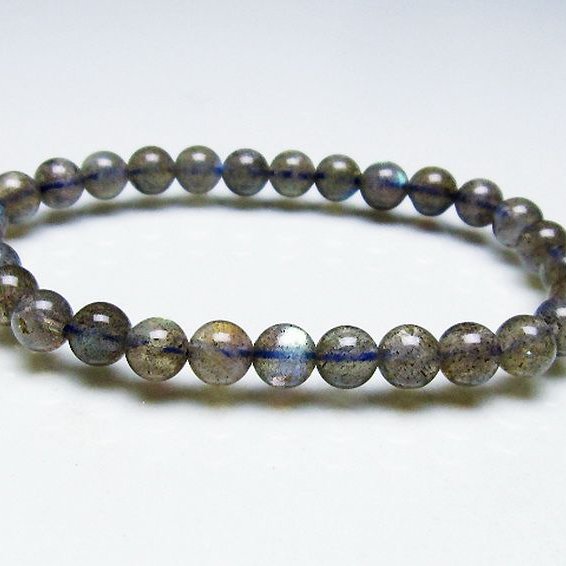 ラブラドライト ブレスレット 6mm [T219-5654]