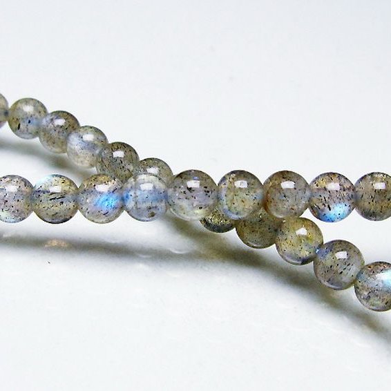 ラブラドライト ブレスレット 5mm [T219-5709]