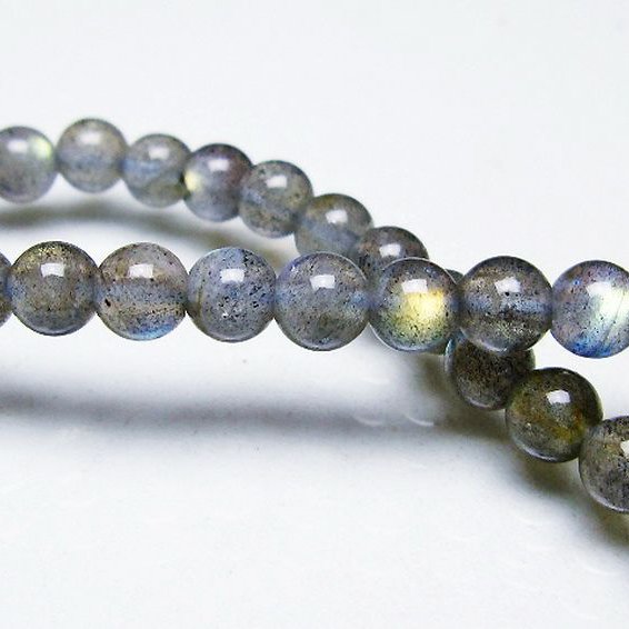 ラブラドライト ブレスレット 5mm [T219-5713]